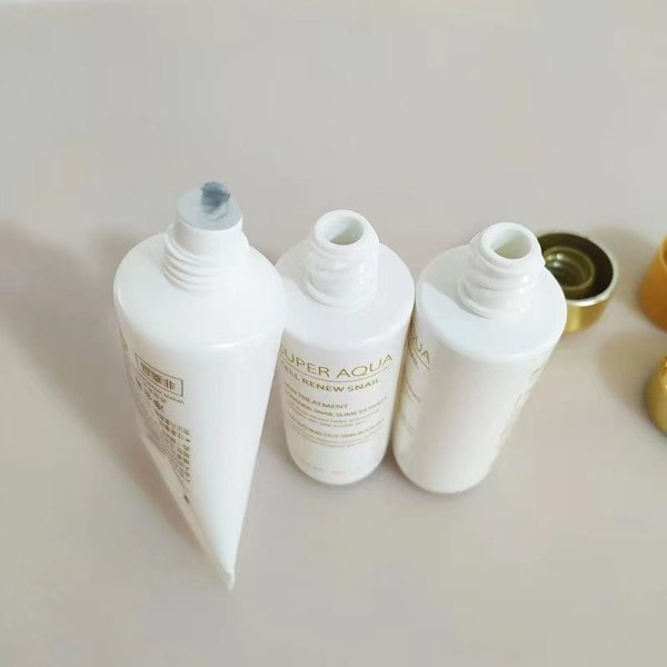 Super Aqua Cell Renew Snigel Trial Kit (Cleasing Foam 20ml Skin Treatment 30ml Essence 30ml) Anti Wrinkle Ansikte Care Korean