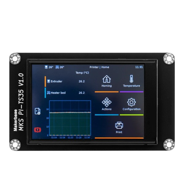 MKS PI V1.1 kontrol kort controller 64bit SOC onboard PI-TS35 skærm Klipper Skærm til Voron erstat