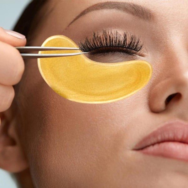 Kristall Kollagen Guld Pulver Ögon Mask Anti-aging Mörka Cirklar Acne Skönhet Plåster För Ögonvård
