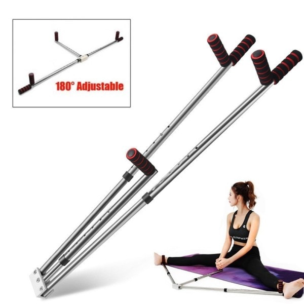 Ben Båre Justerbar Splitt Stretching Maskin Rustfritt Stål Hjem Yoga Dans Trening Utstyr