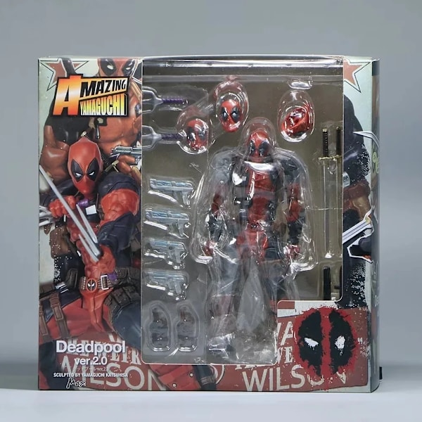 2.0 Marvel 15cm X-MAN DeadPool Action Figur Modell Leksaker