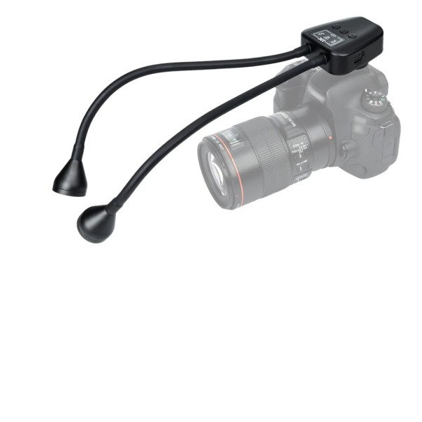 Lang Makro LED Lys 10-niveauer Justerbar Kamera Makro Arm Lys Belysning Lampe 600mAh Buit-In Batteri Fotografi Tilbehør