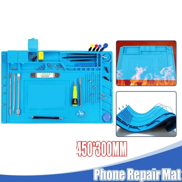 Telefon Reparation Matta ESD Värme Isolering Llödning Matta Mobil Reparation Verktyg
