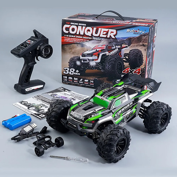 Suuri nopeus RC autot lelut aikuisille ja lapsille kaukosäädin auto 2.4G 4WD maasto Monster Truck