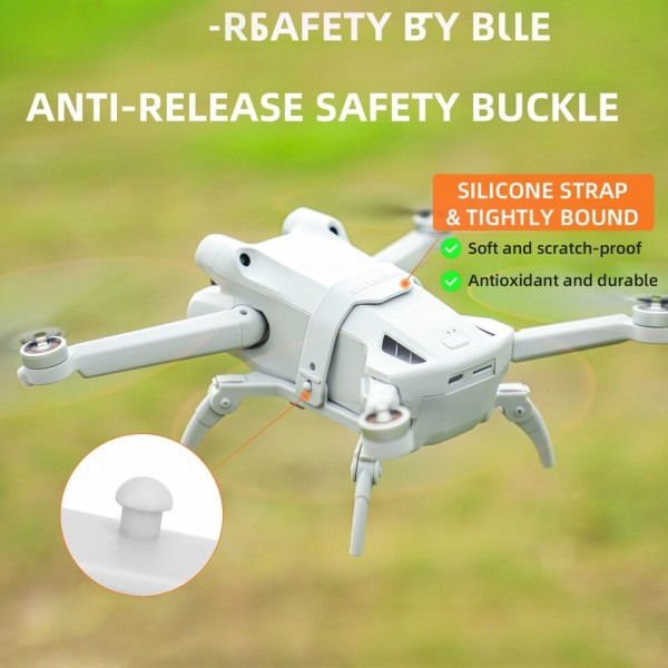 Foldbart Landingsgear til DJI Mini 3 Pro Forlængelser Forhøjede Gears Støtte ben beskytter stativ til DJI Mini 3 Pro