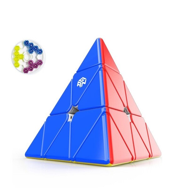 GAN pyramid M Enhanced Core positioning GES+ Magnetic 3x3x3 Speed Cube Pyraminxes 3x3 Magic Cube Puzzle