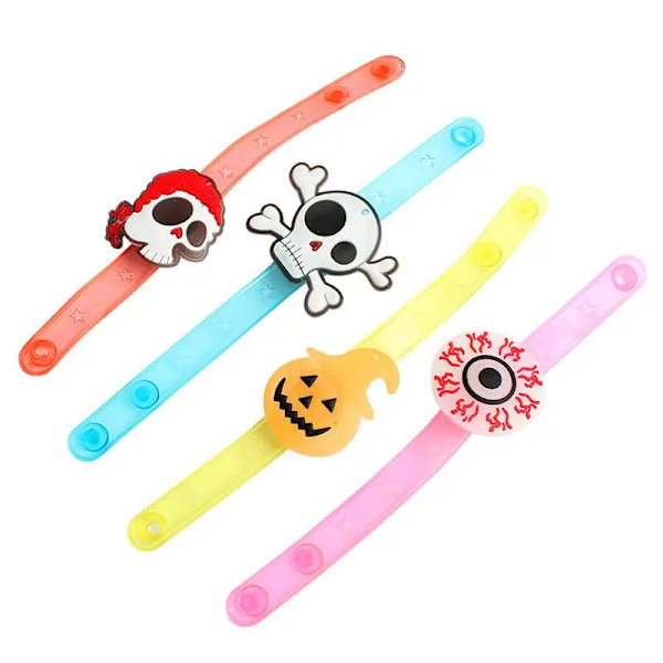 20 pieces Glowing Halloween Armbånd Ringer