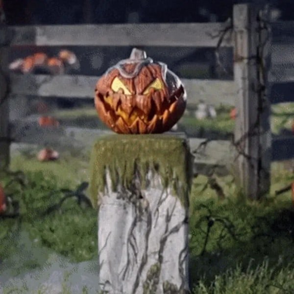 Gresskar Lys Pop-up Uttrekkbar Jack-o'-lanterne LED Glødende Øyne Gresskar Lanterner Dekor