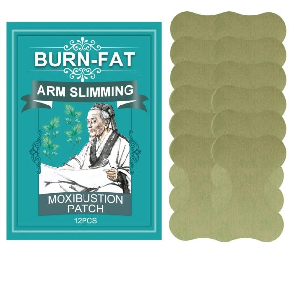 Tunna ben lappar bantning klistermärken anti celluliter gå ner i vikt moxibustion plåster kropp arm ört smal effektiv vård