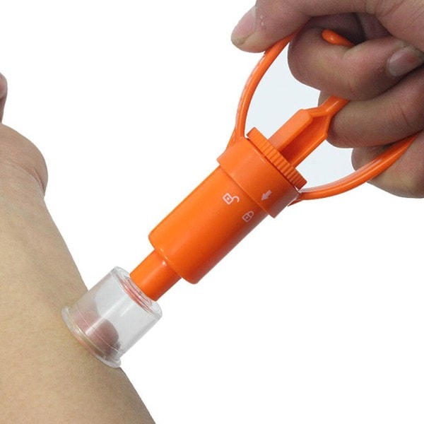 Camping Venom Extractor Nödläge Räddning Verktyg Vacuum Sug