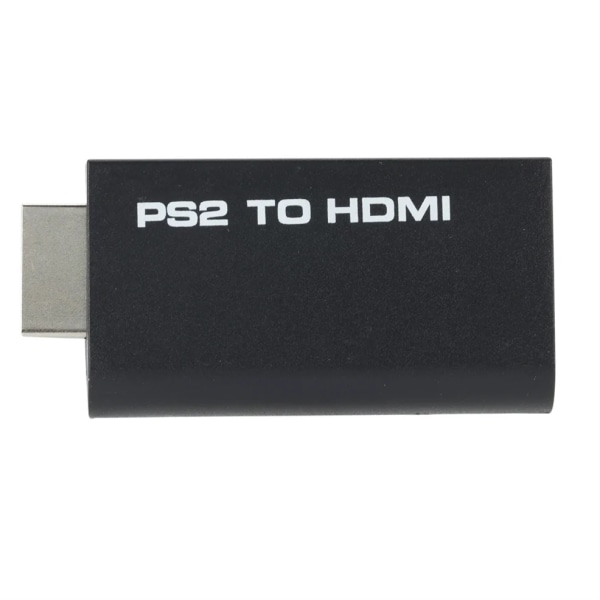 PS2 till HDMI-kompatibel ljud video omvandlare adapter 480i/480p/576i med 3,5 mm ljud utgång för alla PS2 skärm lägen
