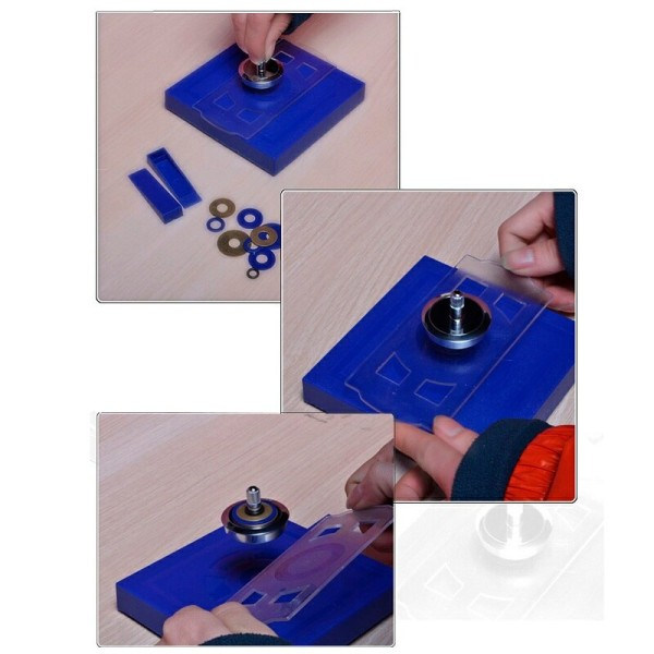 Lapset hauska magneettinen pyörivä yläosa levitaatio taika gyro gyroskooppi riippuva UFO kelluva levitoiva spinfit klassikko leikki lelu