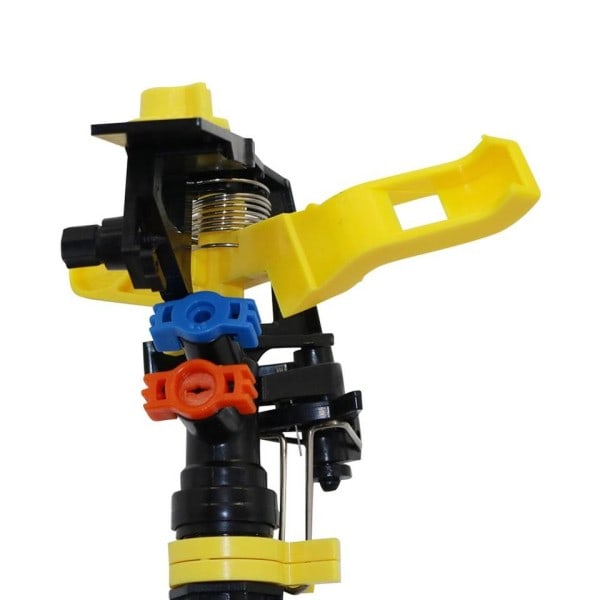 360 Degree Rotating Jet Sprinklers Double Outlet Rocker Munzzles 1/2" Hane thread Sprinklers