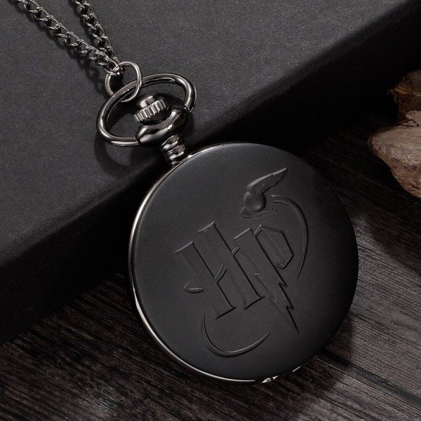 Fick klocka HP Design Snitch Ball Halsband Hänge Ficka Klocka Klocka