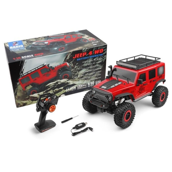 Wltoys 104311 1/10 2.4G 4X4 Ryömiä RC Auto Aavikko Vuori Rock Kaukosäädin Auto