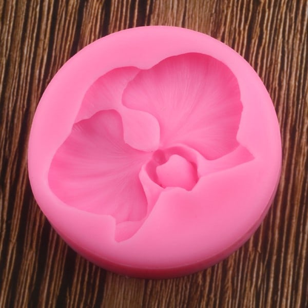 Blomst Blomster Silikon Muggformer Fondant Sjokolade Gumpaste Mugg