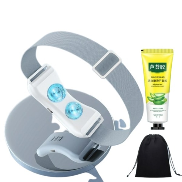 Dobbel Hakke Reduksjon V Face Massager Shape Ansikts Løft Slanking Mikrostrøm Skjønnhet Enhet