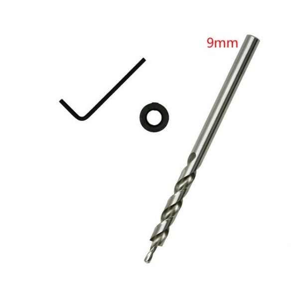 9,0 mm aluminium diagonal hål stans lokalisering stift fixtur ficka borrning guide