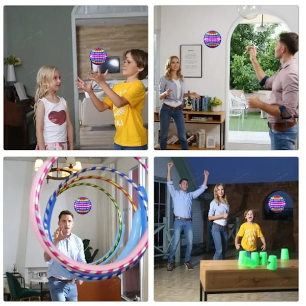 Lentävä pallo Boomerang Spinner lelut
