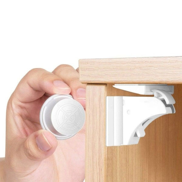 Magneettinen lapsilukko lasten suoja vauvan turva lukko laatikko salpa kaappi ovi lukko