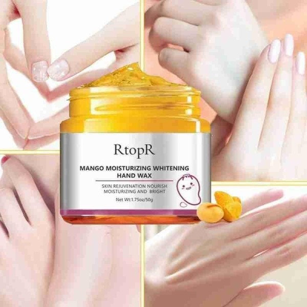 Mango Återfuktande Hand Vax Whitening Hand Mask Anti-Aging Närande Hand Förhårdnader Förbättra Torrhet Vård Hud Exfoliering