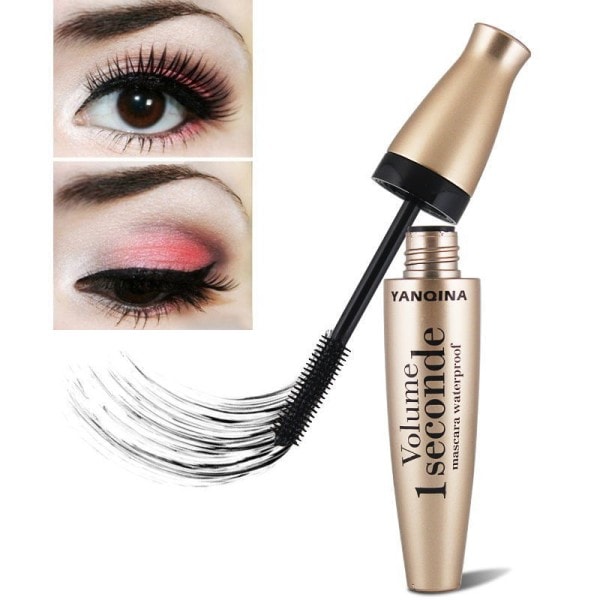 1 stk Mode 4D Mascara Vandfast Mascara Makeup Øjenvipper Tykke Krølle 4D Silke Fiber Mascara
