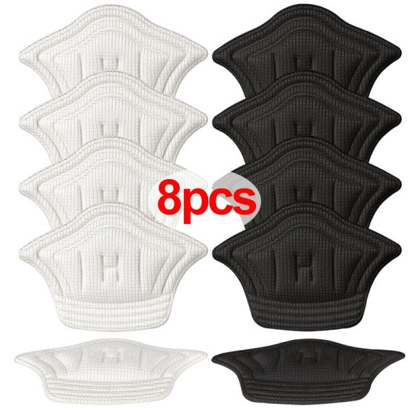 8 osaa pohjalliset patch korko pehmusteet urheilu kenkiin säädettävä koko korko pehmuste kipu kevennys tyyny insert pohjallinen kantapää suoja tarrat