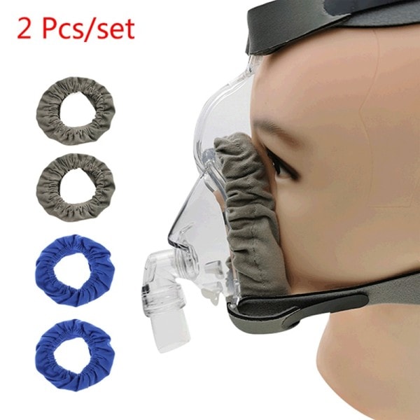 2 stk Cpap Maske Foringer Genanvendelige Stof Betræk Reducer Luft Lækager Hud Irritation
