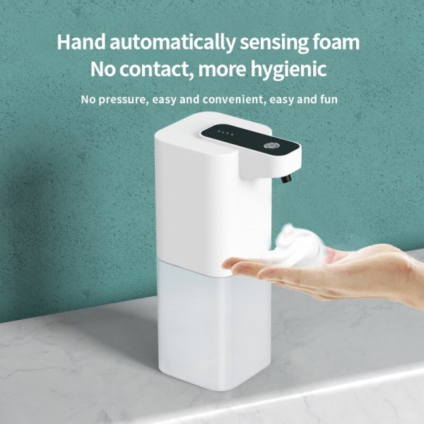 Automatisk induktiv sæbe dispenser skum vask telefon smart hånd vask sæbe dispenser