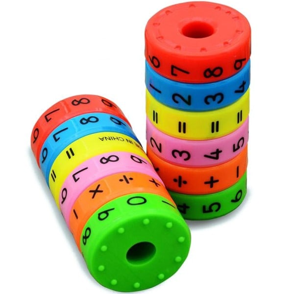 6 stykker magnetisk montessori legetøj tidlig indlæring pædagogisk legetøj