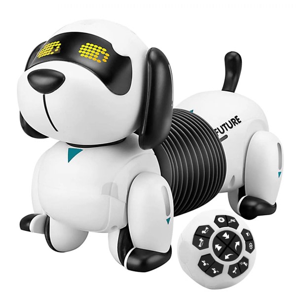 Fjernkontroll Kontroll Robot Valp Hund RC Interaktiv Smart Elektronisk Robot