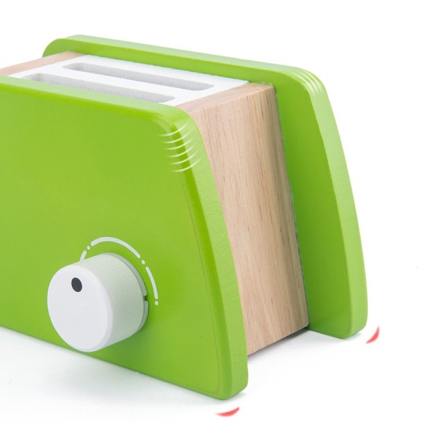 Tee itse puinen keittiö lelu teeskelu leikki simulaatio malli setti kahvi kone ruoanlaitto opetus lelut