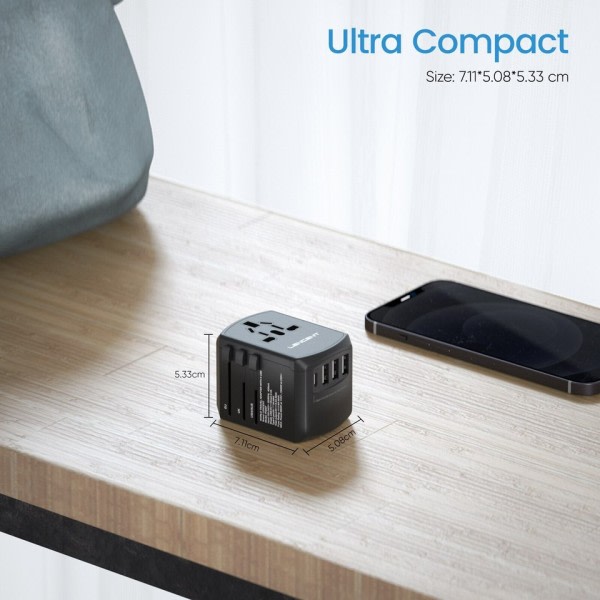 International Rejse Adapter Rejse Oplader