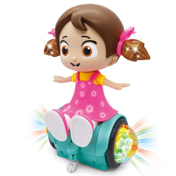 Tanssi pyörivä vauva prinsessa nukke lelu musikaali sähkö tanssi kuningatar uutuus onnelliset tytöt lelut