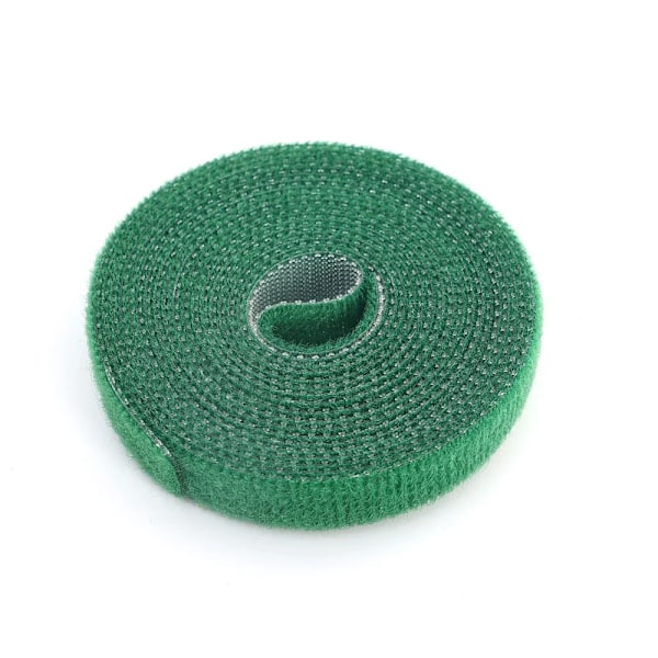 40M Genanvendelige Kabelbindere Selv klæbende Plante Forbinding Fastener Tape