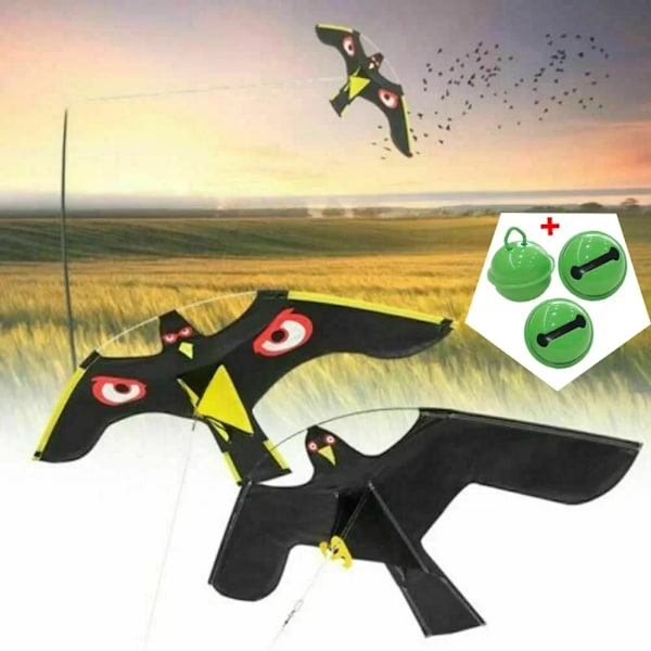 Flygande hök drake fågelskrämmare driva fågel drake fågel avvisande för trädgård fräskrämma gård drakskrämmande enhet