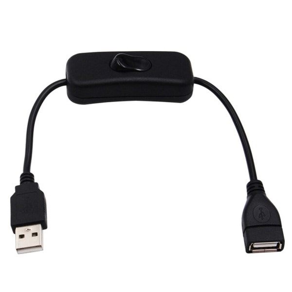 28 cm USB kaapeli kytkimellä ON/OFF kaapeli jatkokytkin kytkin USB lamppua varten