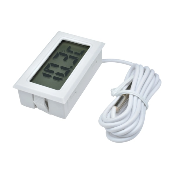Professionell Mini LCD Digital Termometer Akvarium Bil Vatten Bad Temperature Tester Detektor Monitor Inbäddad Temperatur Sensor