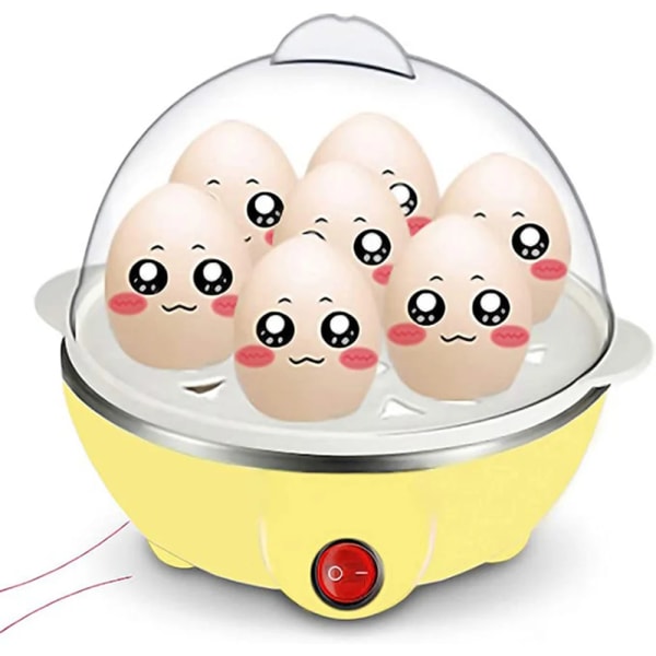 7 Egg Boiler Steamer Multi Function Rapid Elektrisk Egg Komfyr Auto-av Generisk Omelett Matlaging Verktøy