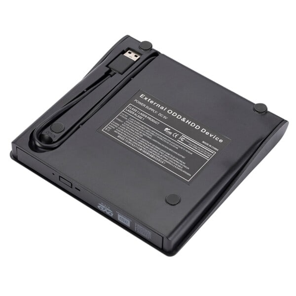 Usb 3.0 Slim Ekstern Dvd Rw Cd Writer Drive Brænder Reader Player Optical Drives
