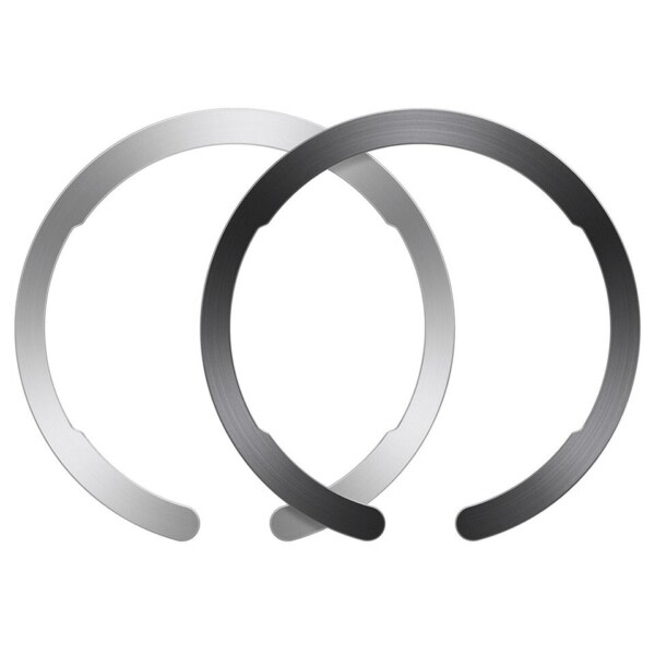 Magnetisk ring metall ring klistermärke för laddare