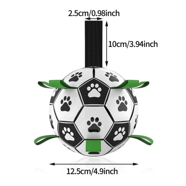 Interaktiv hund fotboll leksak fotboll boll uppblåst träning leksak för hundar utomhus border collie bollar