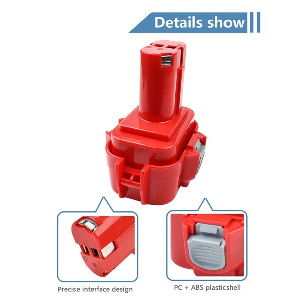 9,6V 3,5Ah Ersatzakku für Makita Power Tool Batteri
