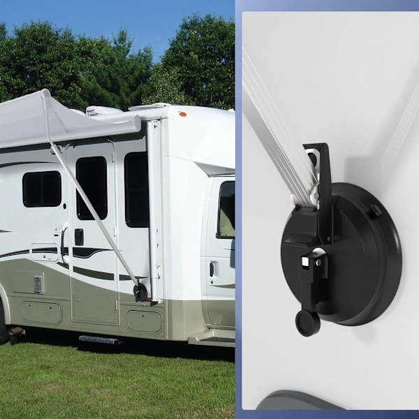 RV Sucker Camper Caravan Fortelt Fod Holder Beslag Til Thule/Fiamma & Dometic