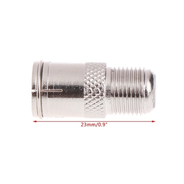10 kpl Quick Fit F liitin uros liitin naaras adapteri - Push On RF koaksiaali