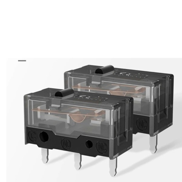 Micro Switch Micro Knap Guld Contactor 80 Million Click Life 3 Pin Sort Prik