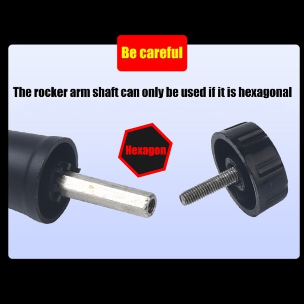 Aluminium legering fiskeri hjul dobbelt håndtag greb vippe arm snurrende hjul styr