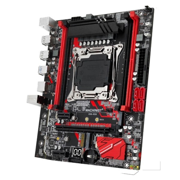X99 Moderkort LGA 2011-3 Set Kit Med Intel Xeon E5 2640 V3 CPU 16GB(2*8G) DDR4 ECC RAM