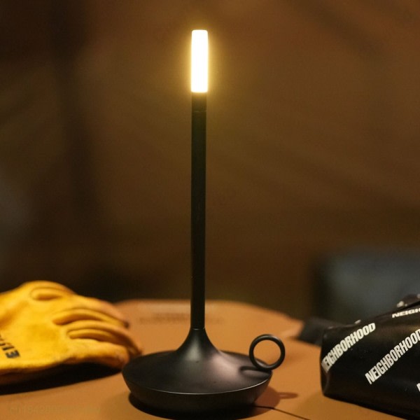 Creative Bord Lampe til soveværelse Genopladelig Touch Lampe Camping Lampe