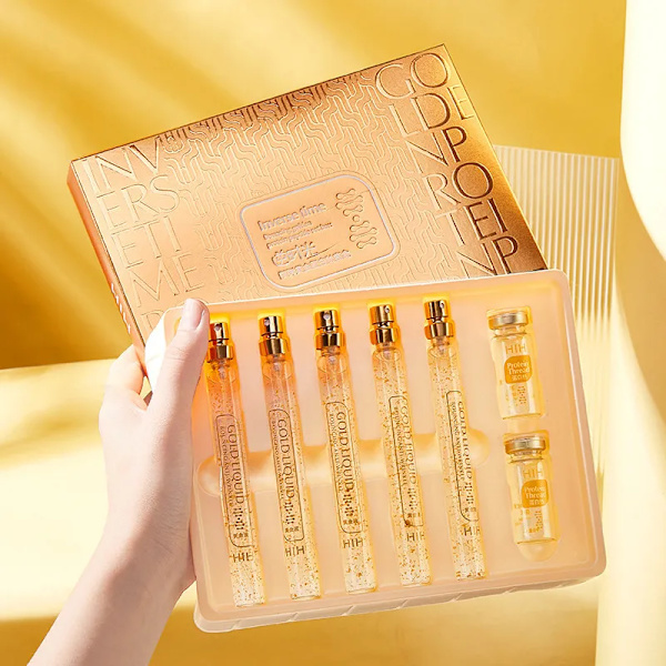 Instant Lift Collagen Protein Thread Set Face Filler Absorbable Thread Firming Silke Fibroin Line Carving Anti-aging Face Essence